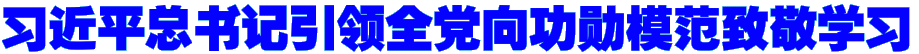 习近平总书记引领全党向功勋模范致敬学习