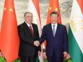 习近平同塔吉克斯坦总统拉赫蒙会谈
