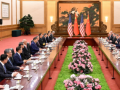 习近平同美国总统特朗普会谈
